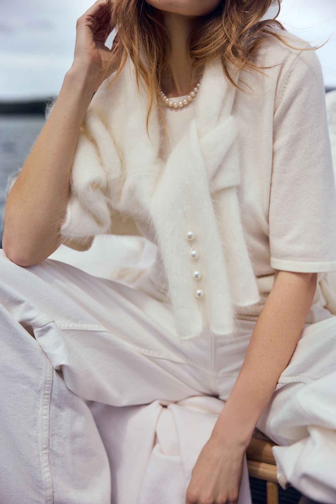 Abbelone Sweater Brushed - Off White
