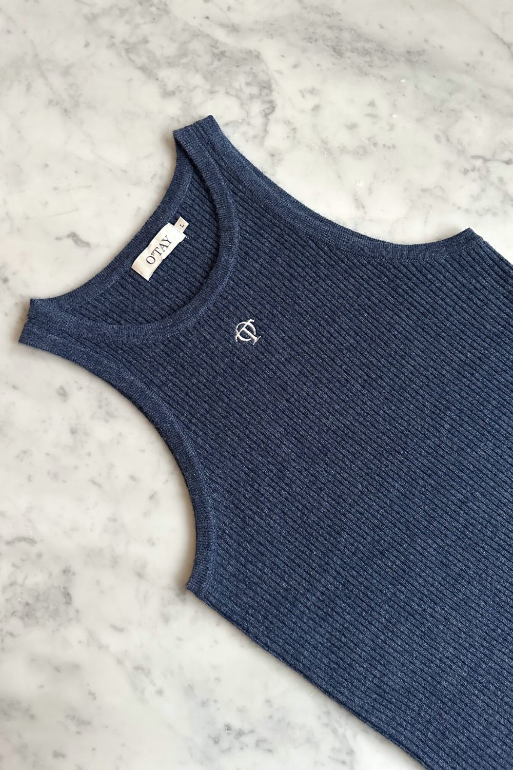 Callie Top - Blue Melange