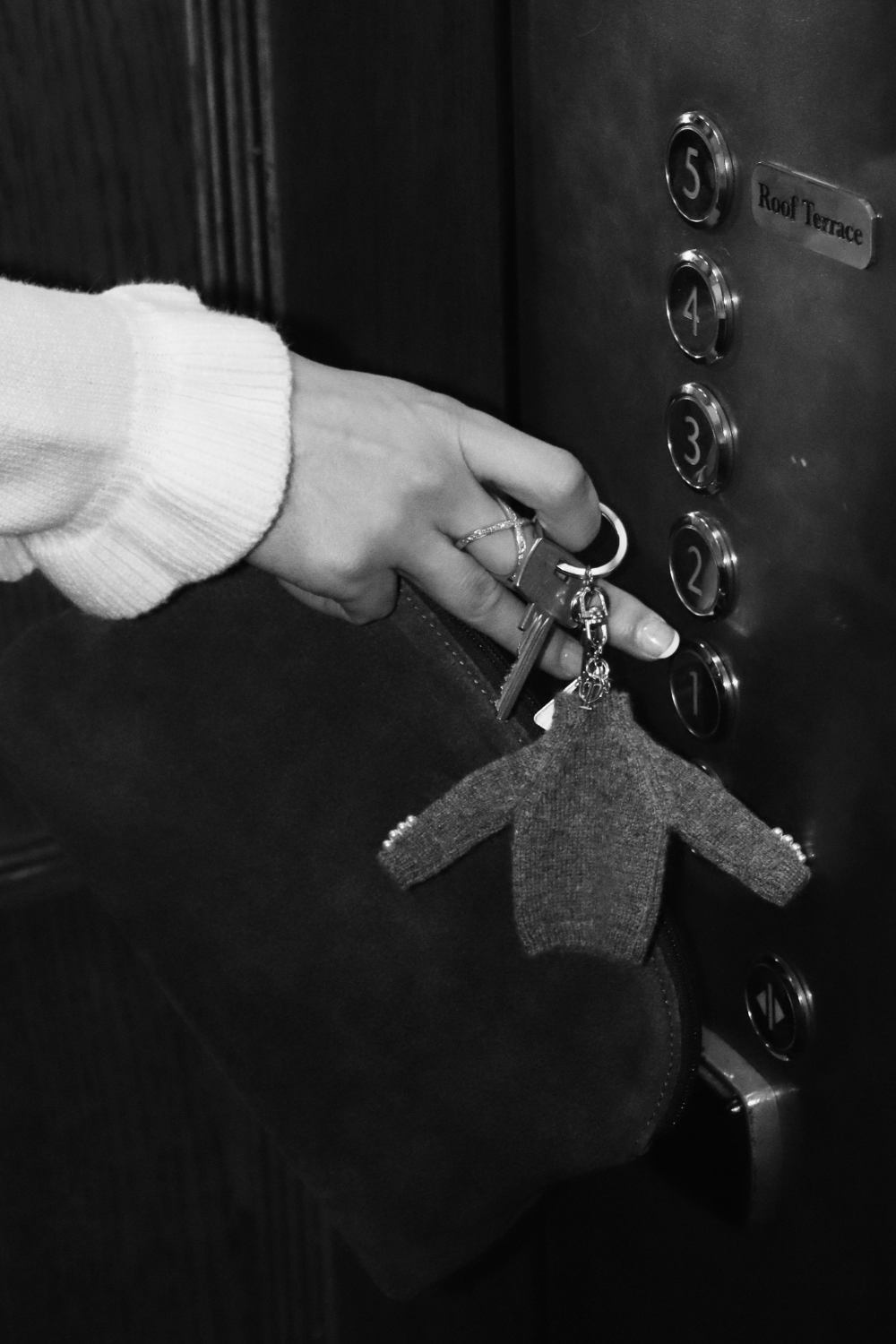 Key Chain - Brownstone