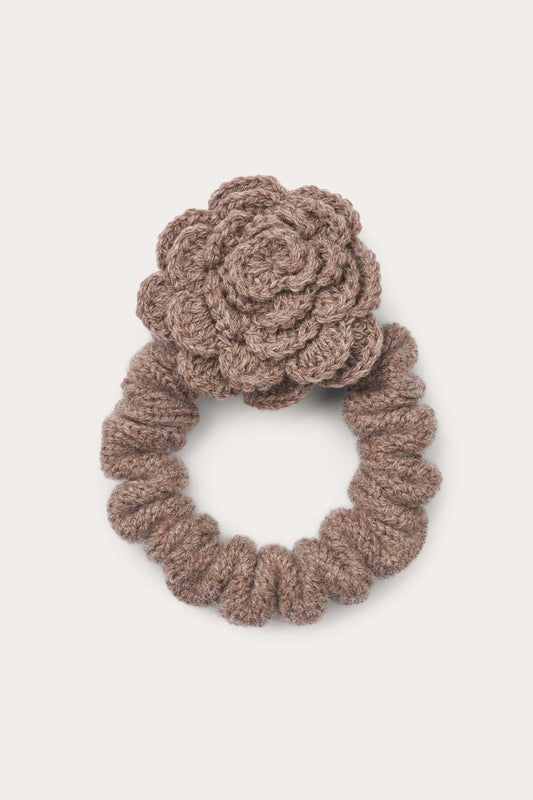 O'TAY Small Scrunchie w/Flower Hair accessories Late Autumn