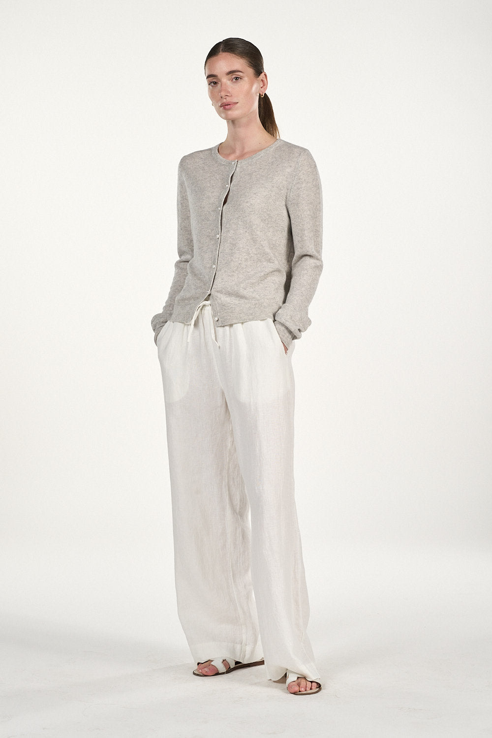 Victoria Cardigan - Grey