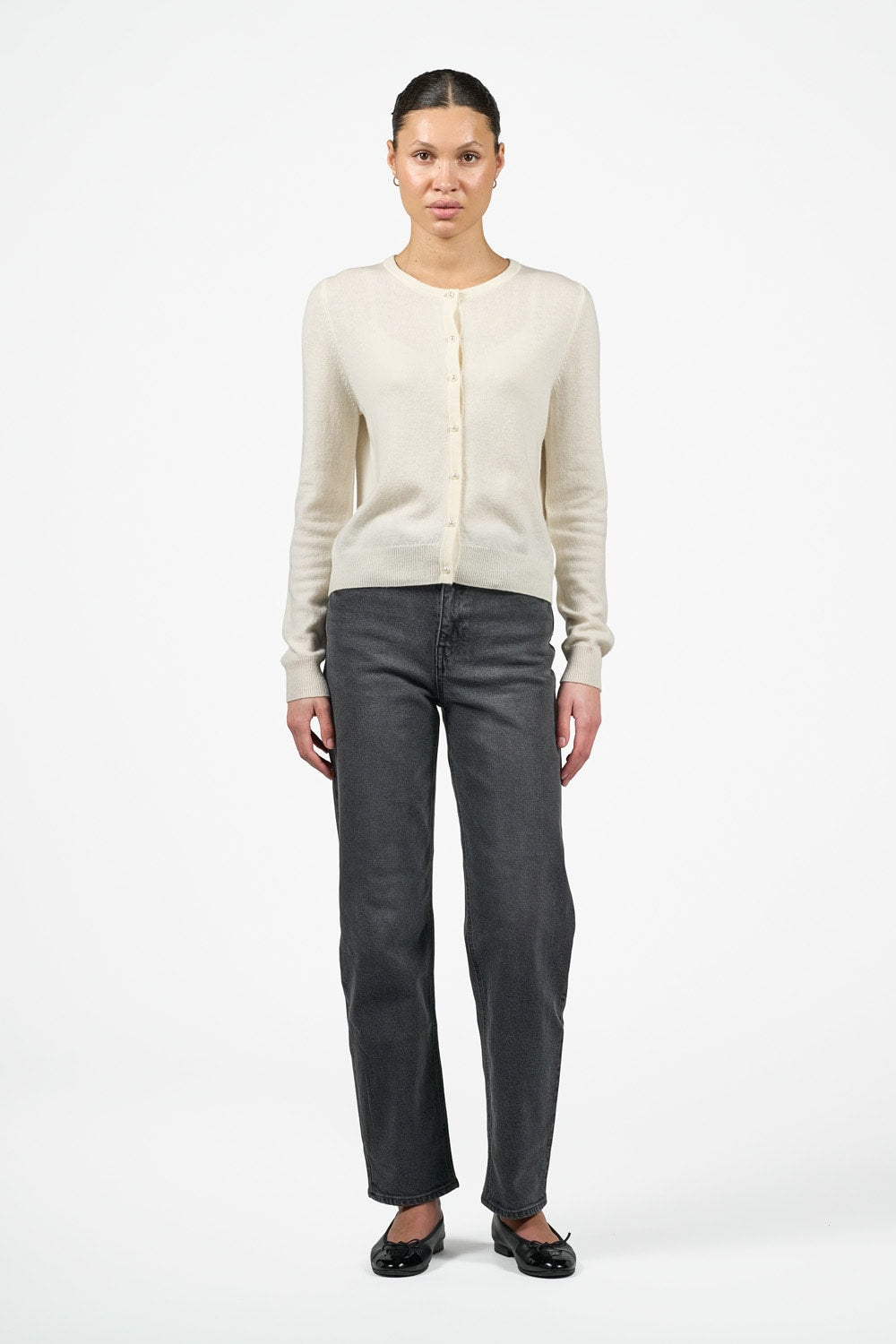 Victoria Cardigan - White