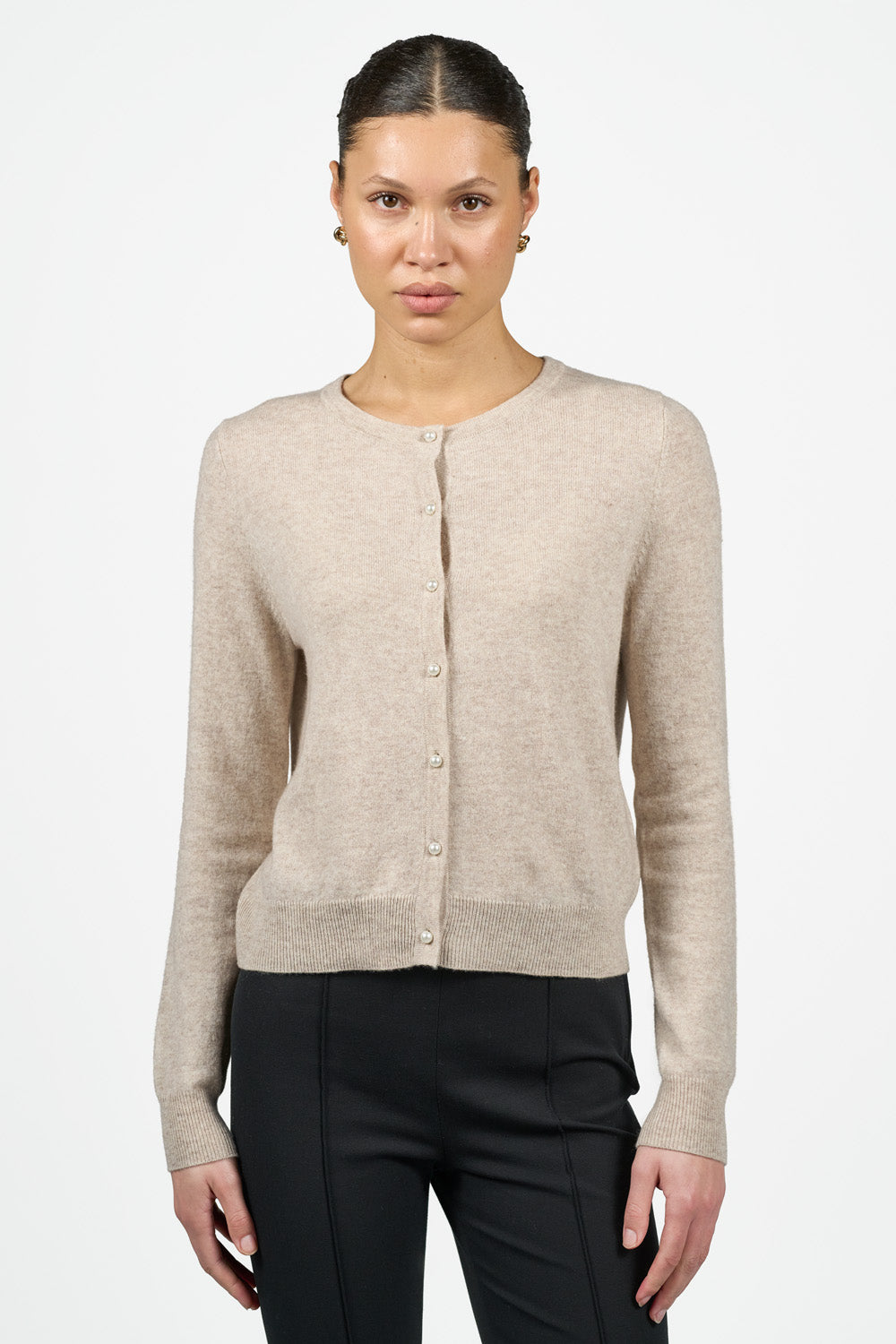 Victoria Cardigan - Sand