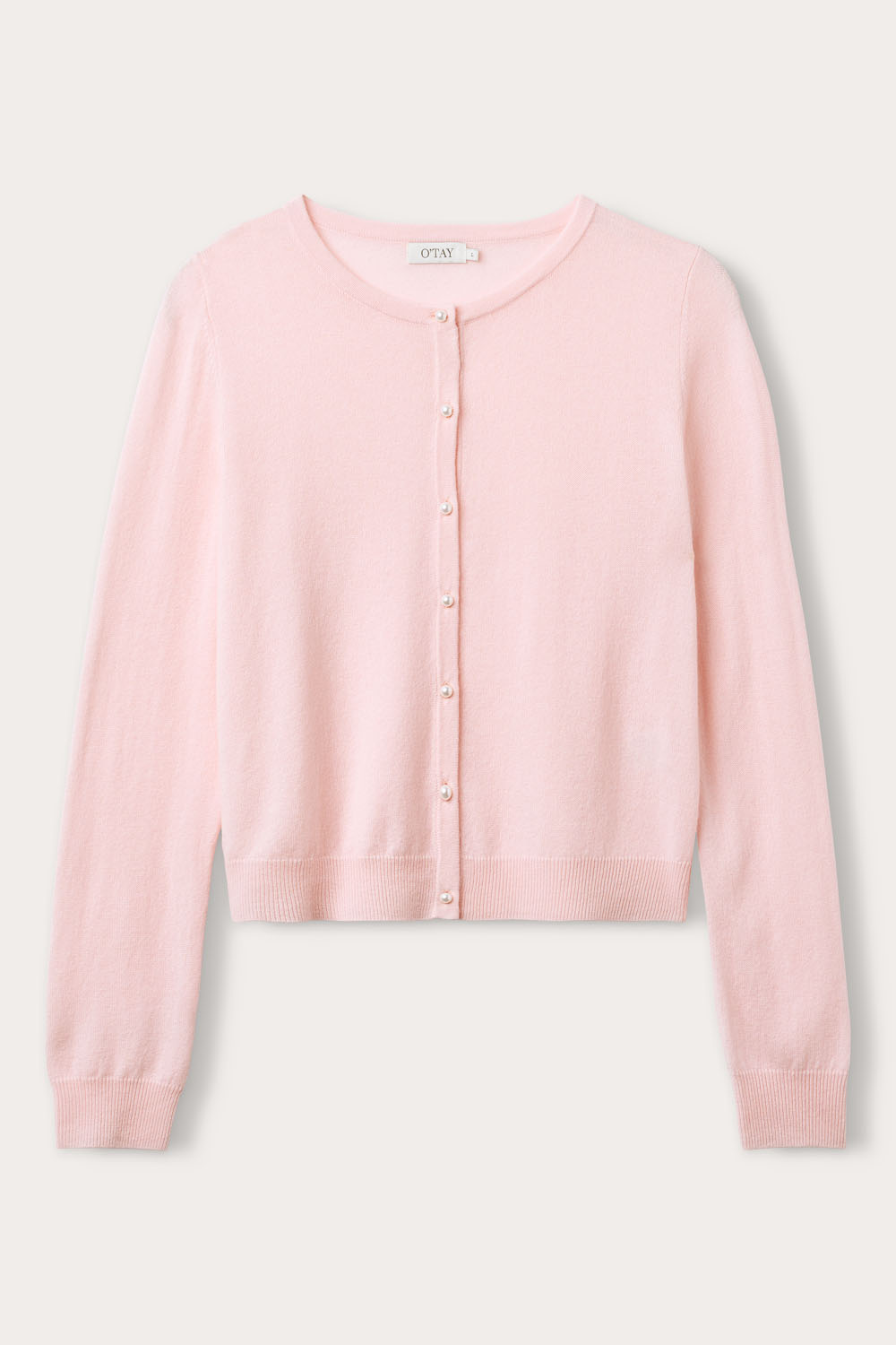 Victoria Cardigan - Pale Pink