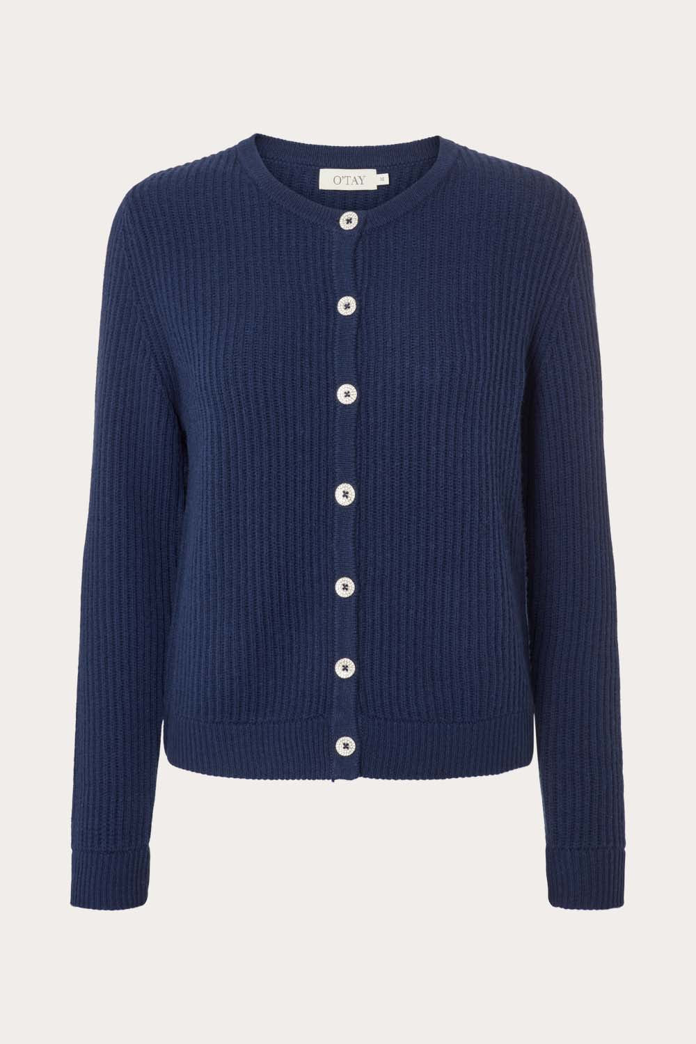 O'TAY Vilna Cardigan Cardigans Navy