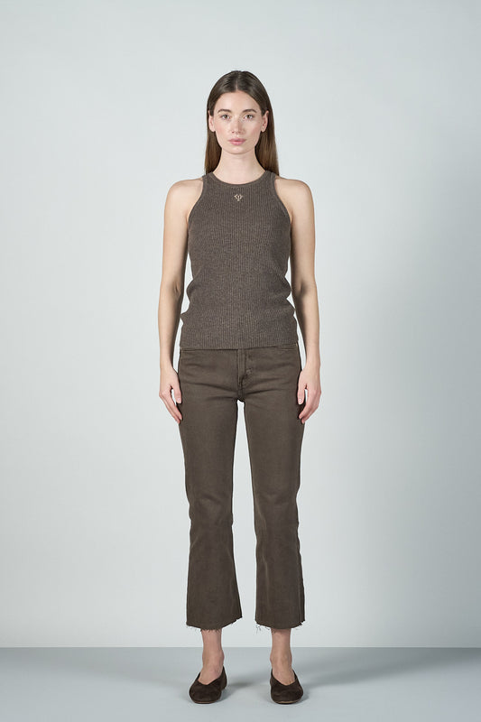 Callie Top - Murky Brown