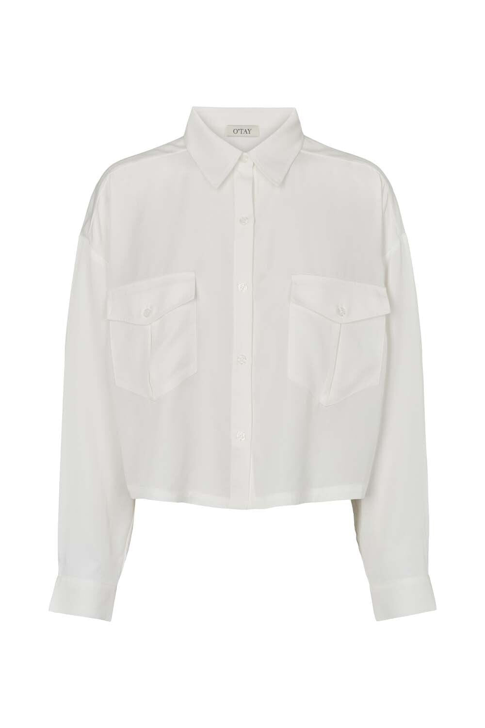 Cerise Shirt - White