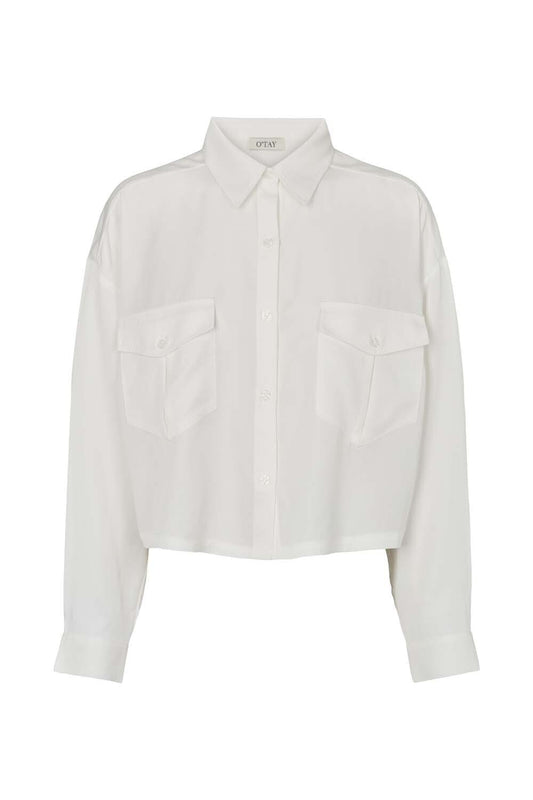 Cerise Shirt - White
