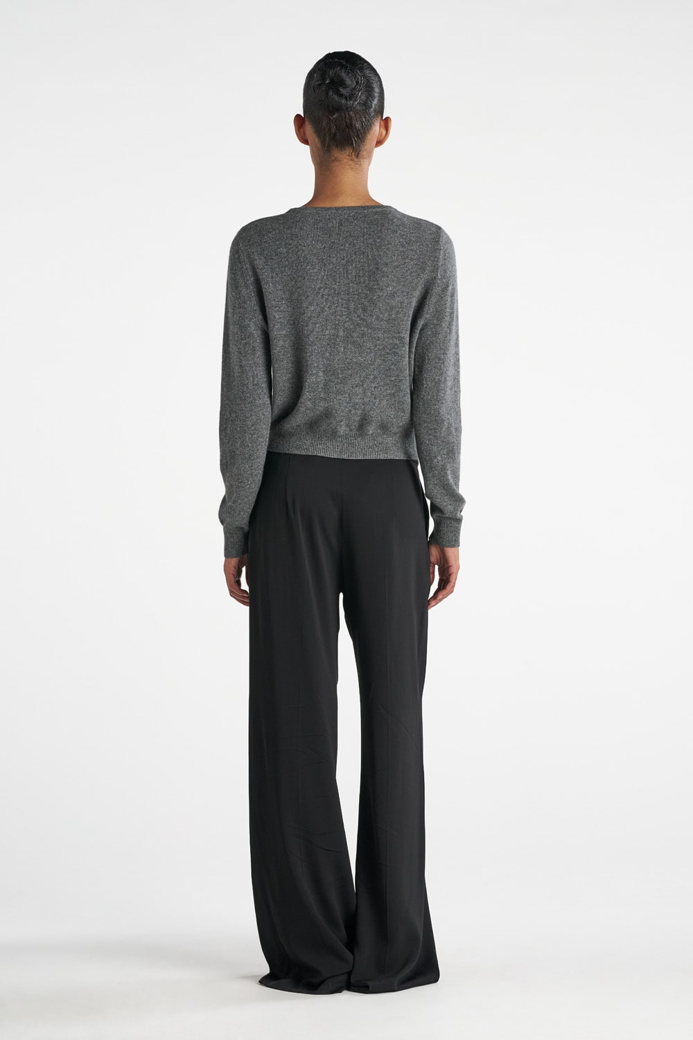 Fenix Cardigan - Dark Grey Melange