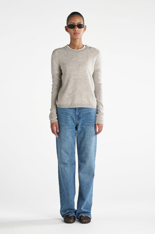 Filipa Blouse - Pearl Grey