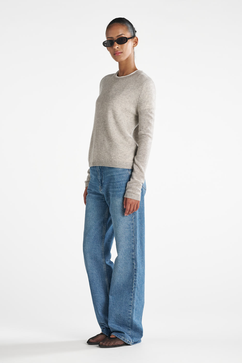 Filipa Blouse - Pearl Grey