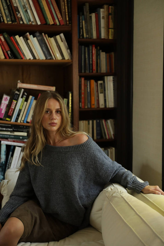 Aria Sweater - Shadow