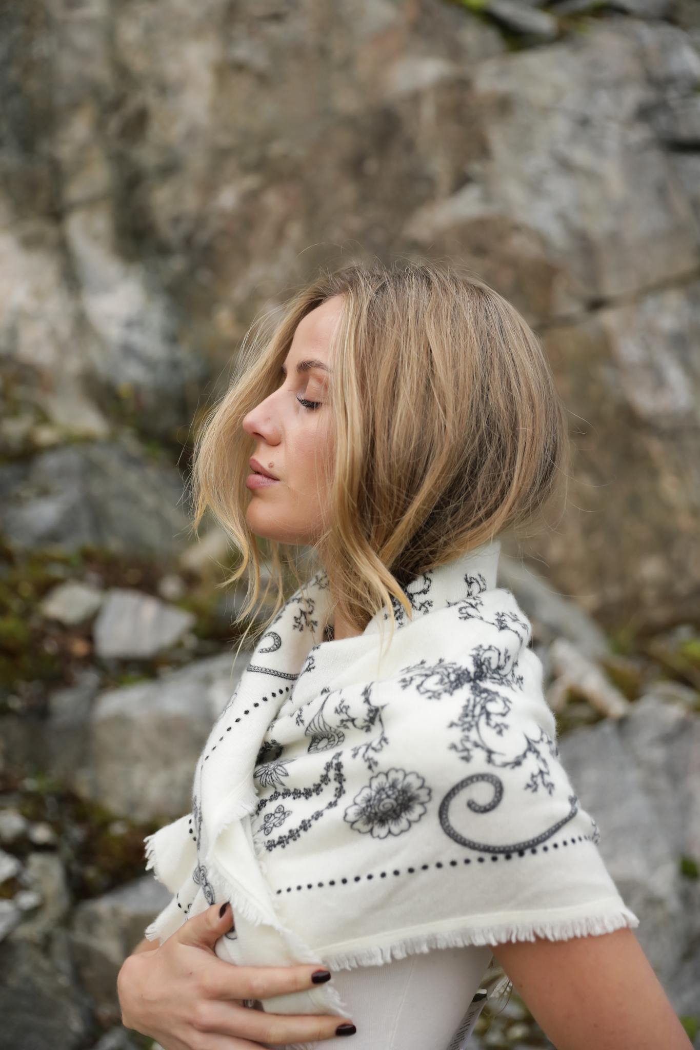 Audrey Scarf - Off White