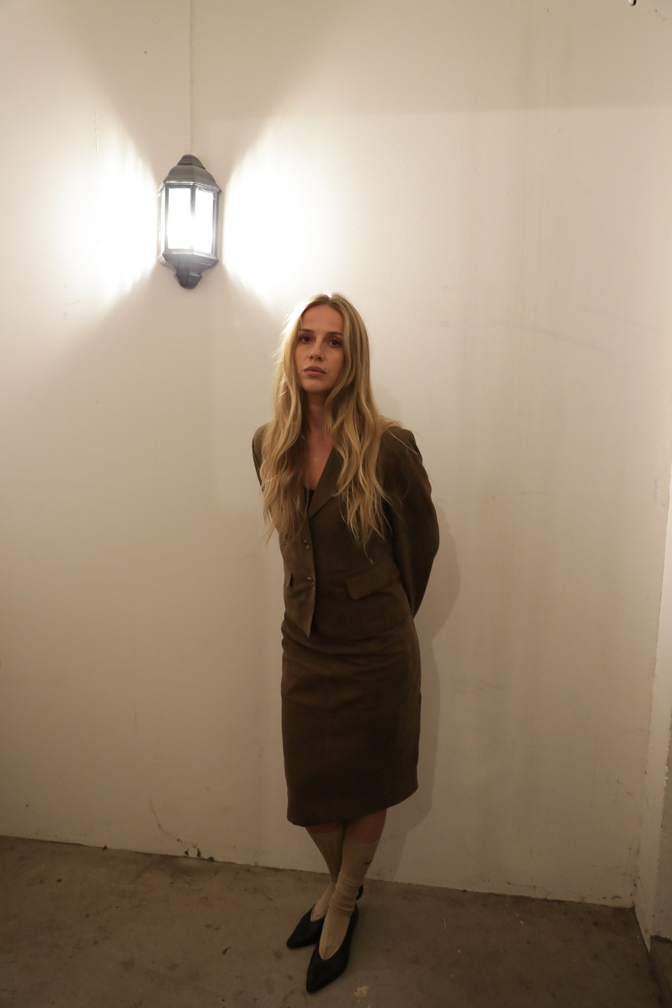 Amy Blazer Suede - Toffee  Brown