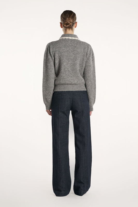 Isabella Cardigan - Grey Melange