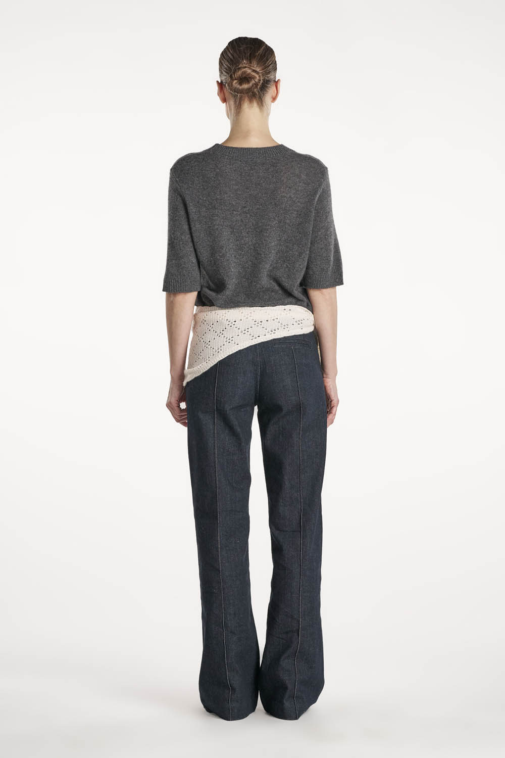 Laura T-Shirt - Dark Grey Melange