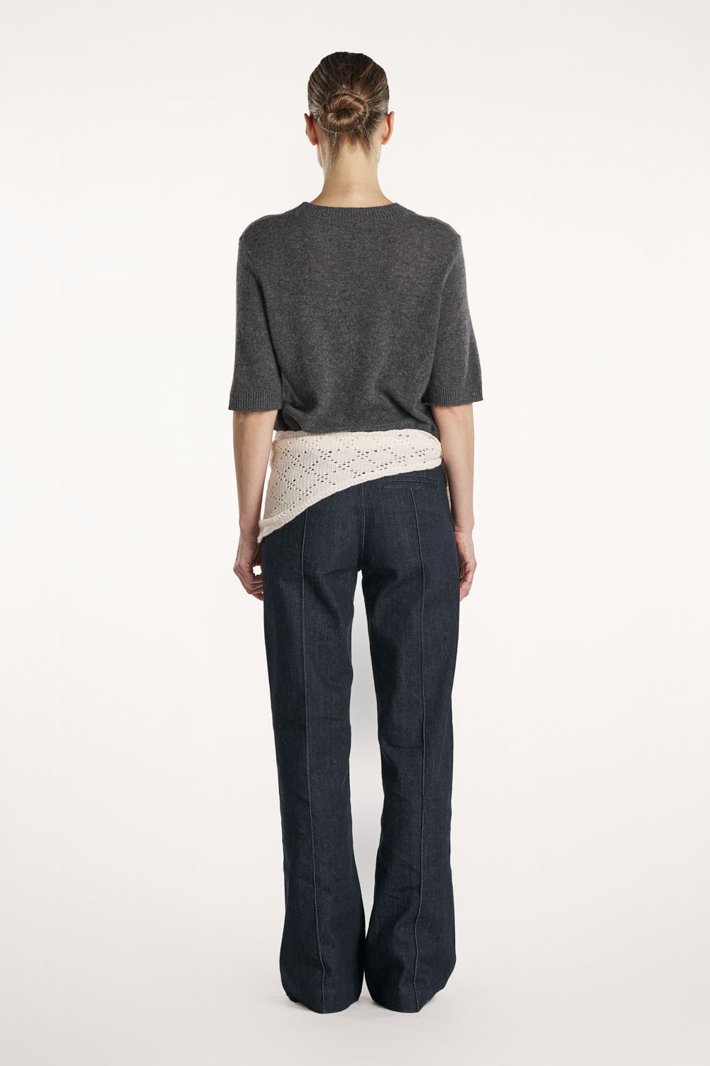 Laura T-Shirt - Dark Grey Melange