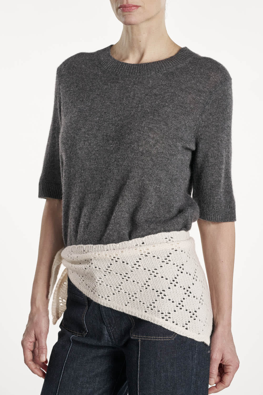 Pearl Scarf - Off White