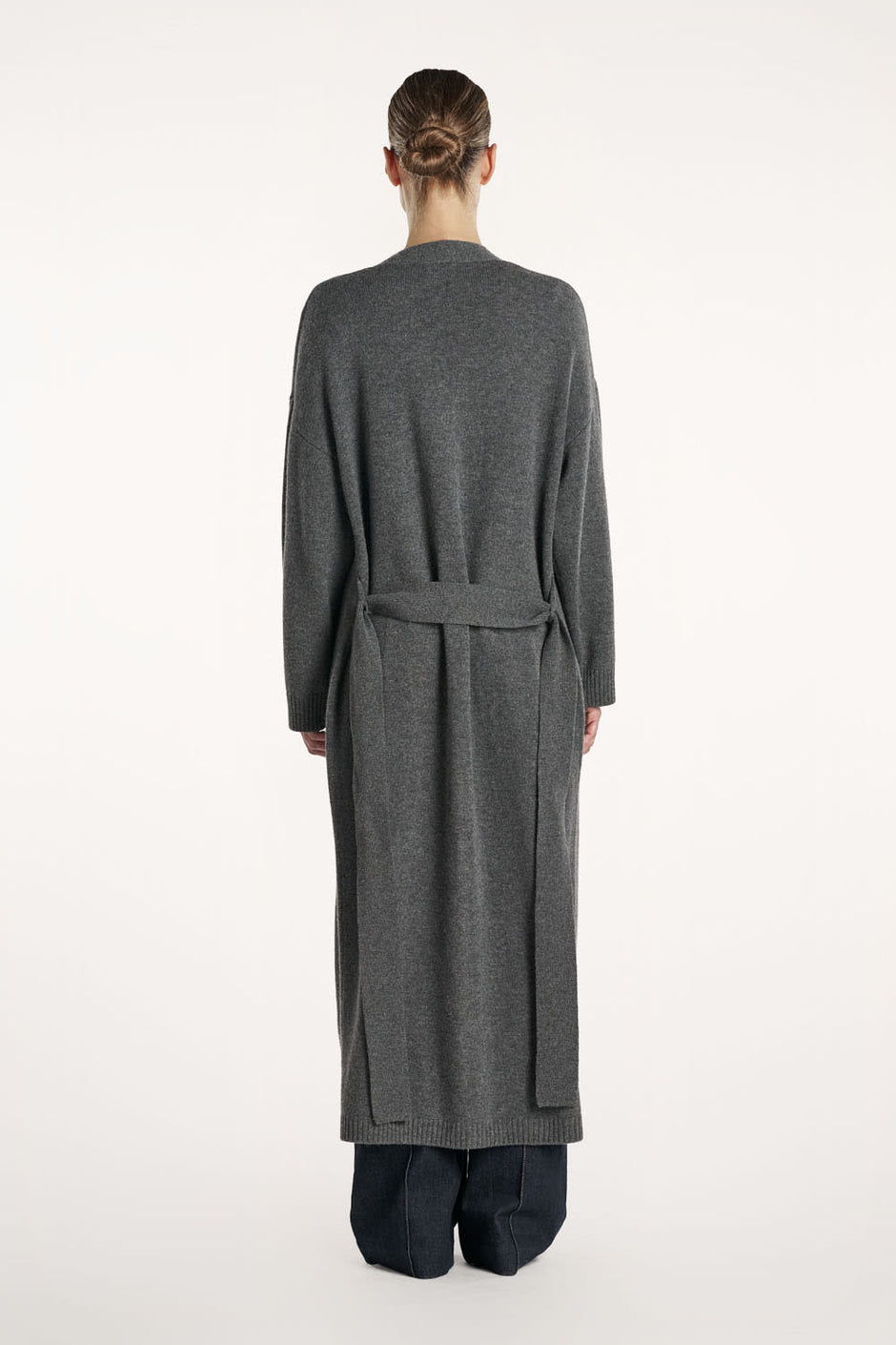 Poppy Cardigan - Dark Grey Melange