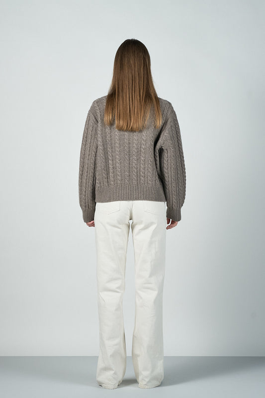Kylie Cardigan - Brownstone
