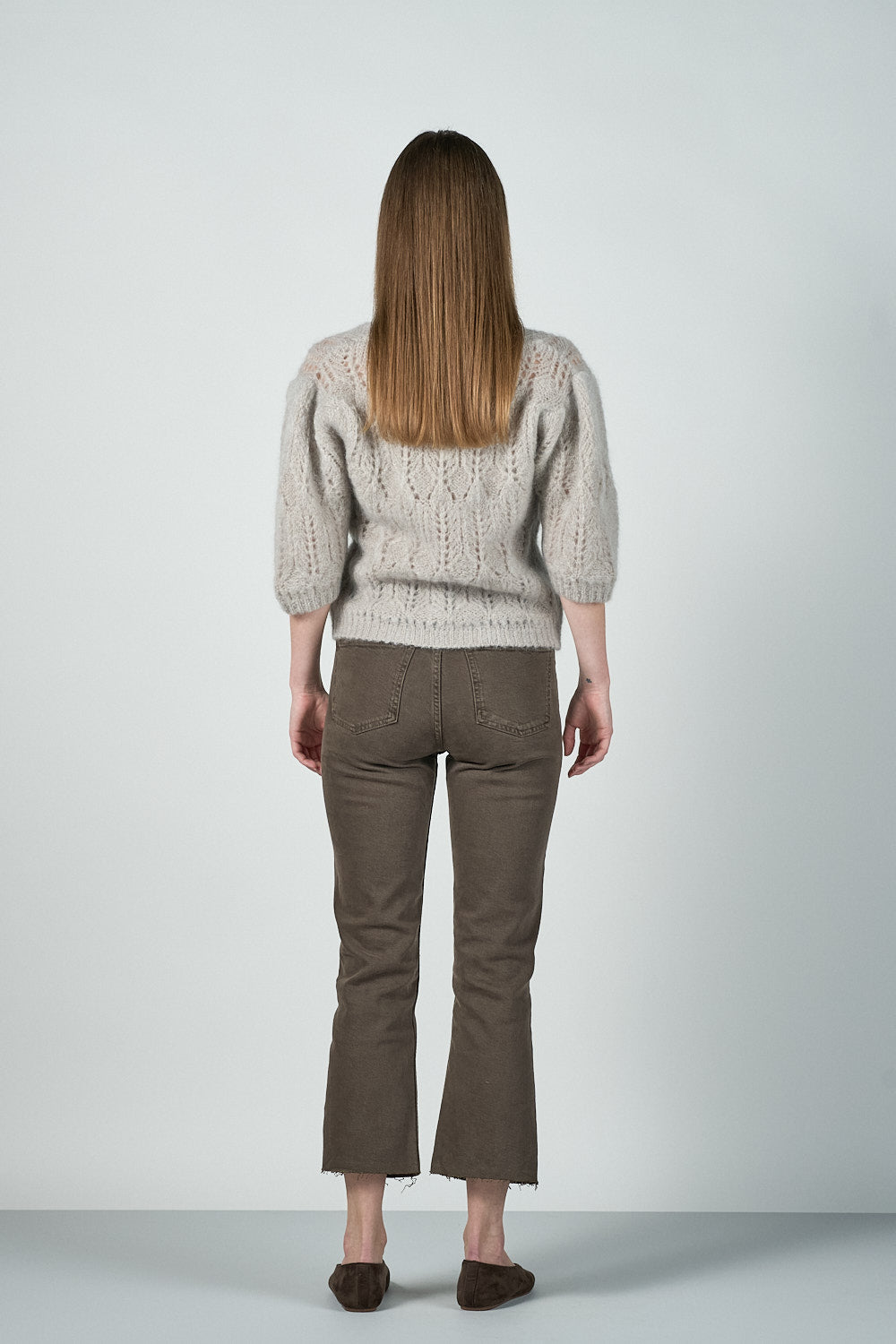 Kahlua Cardigan - Light Grey