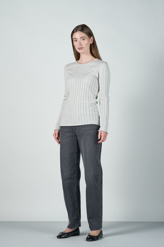 Kristin Blouse - Light Grey
