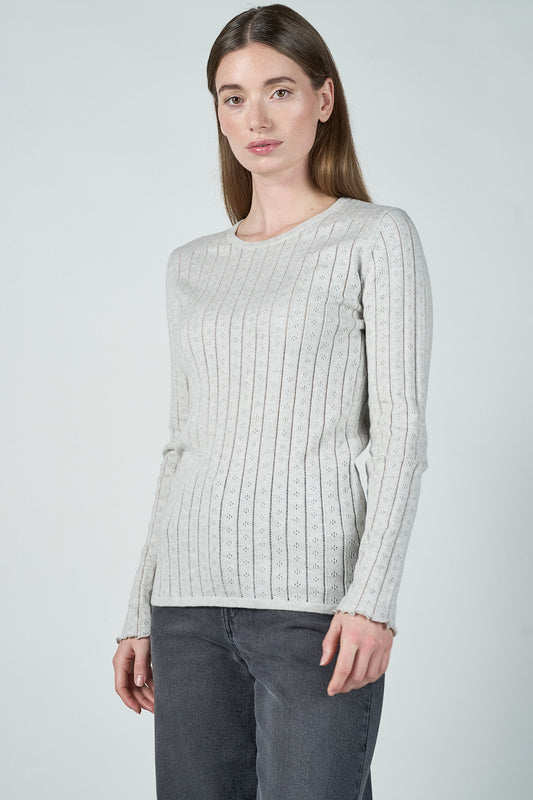 Kristin Blouse - Light Grey