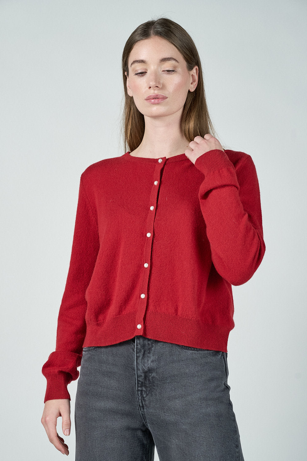 Lailabeth Cardigan - Red
