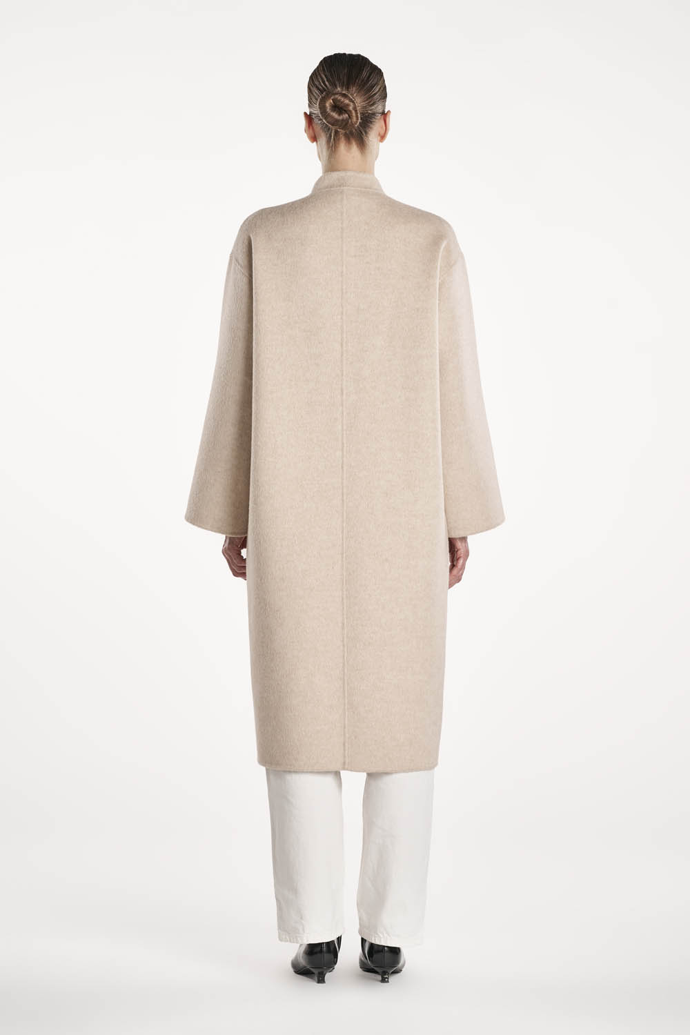 Paige Coat - Porcelain