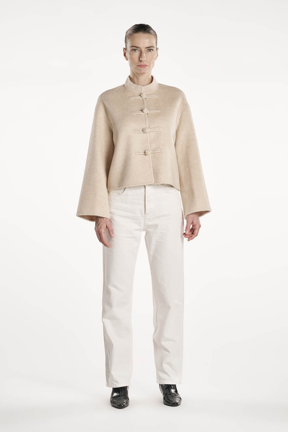 Lily Coat - Porcelain