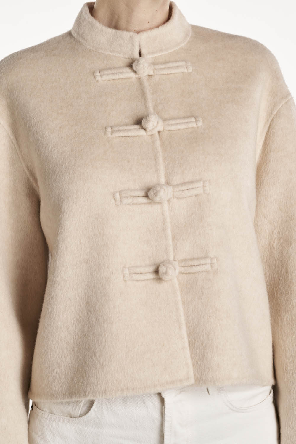 Lily Coat - Porcelain