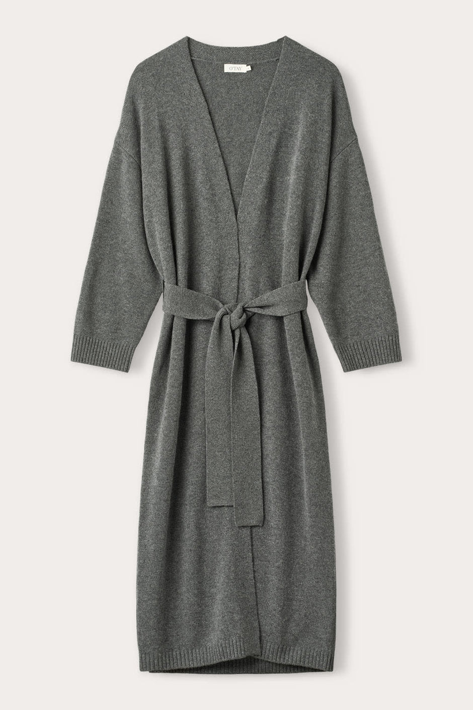 Poppy Cardigan - Dark Grey Melange