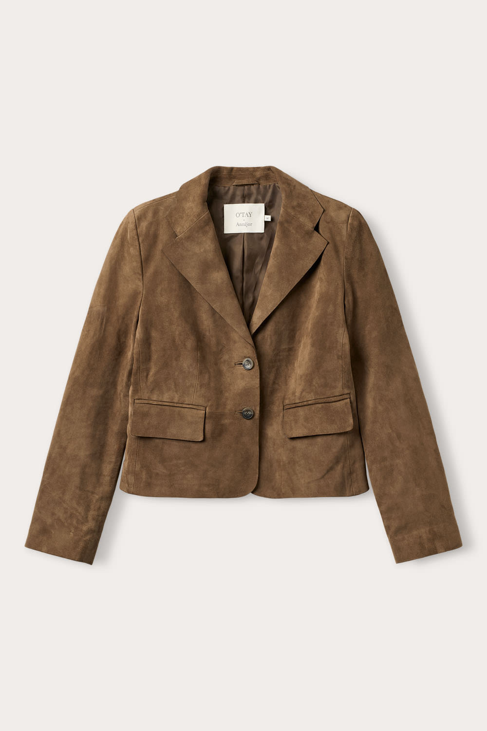 Amy Blazer Suede - Toffee  Brown