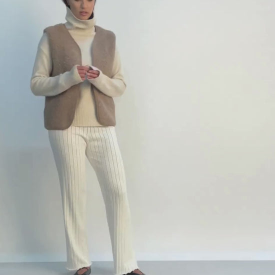 O'TAY Merle Jumper Bluser Warm Beige