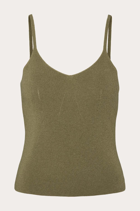 Fanella Top - Mountain Green