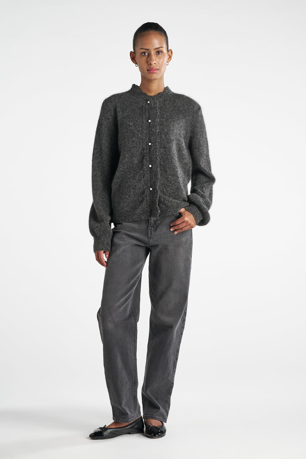 Karmen Cardigan - Charcoal