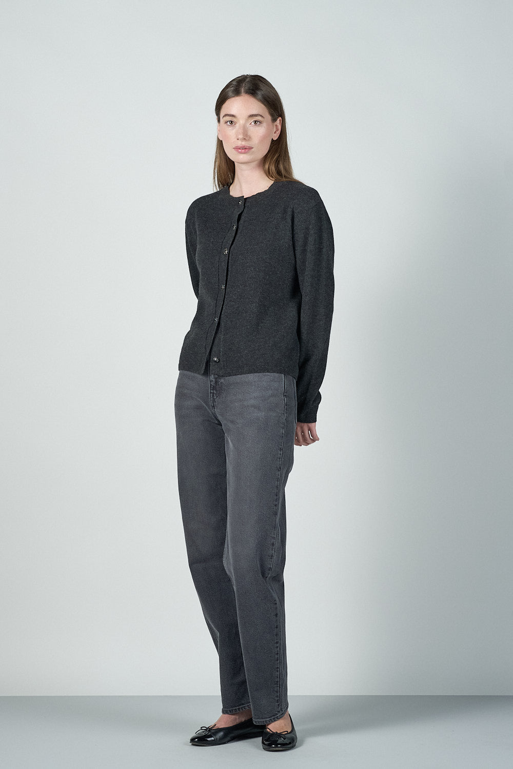 Kit Cardigan - Charcoal