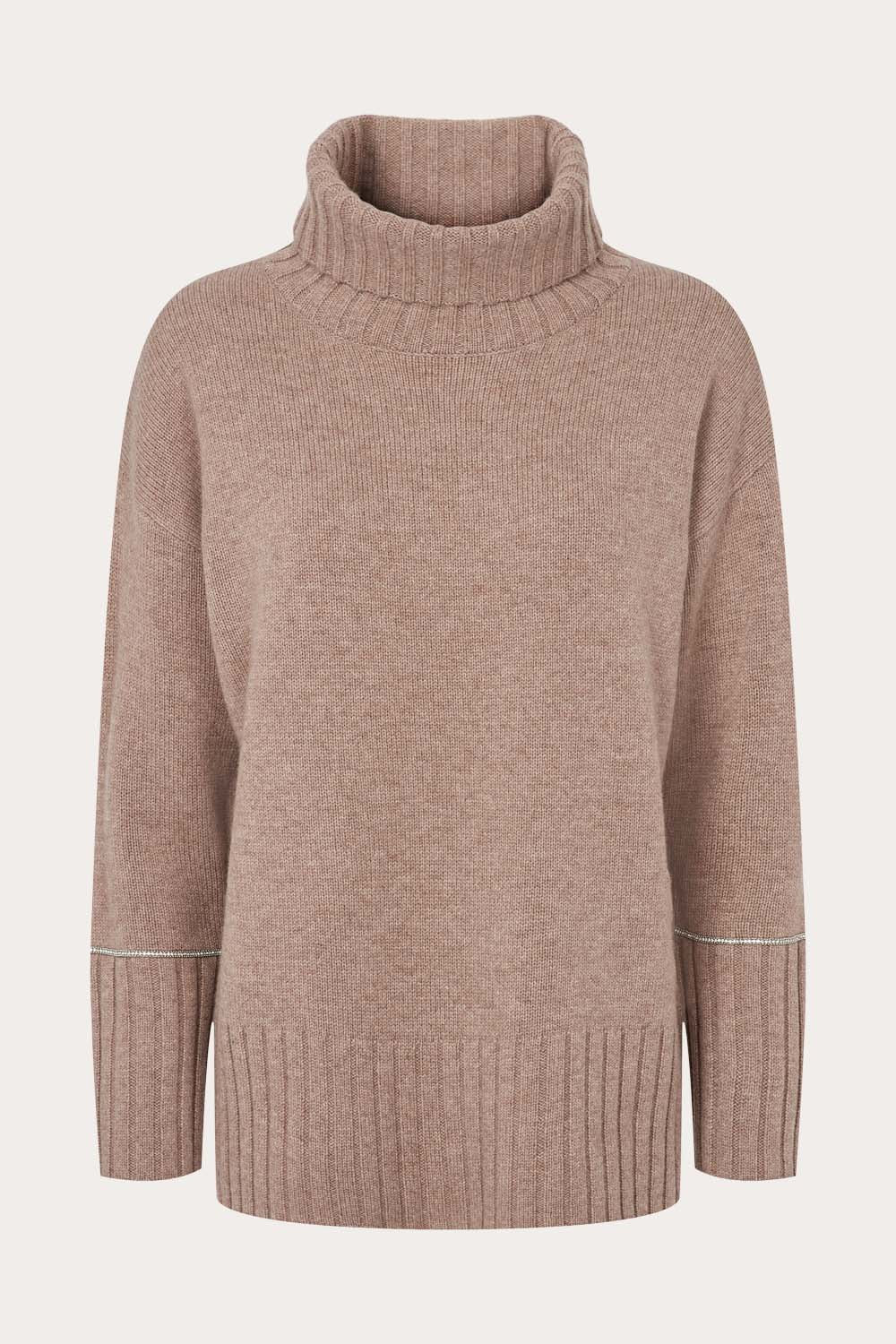 O'TAY Aida Sweater Bluser Light Smoke