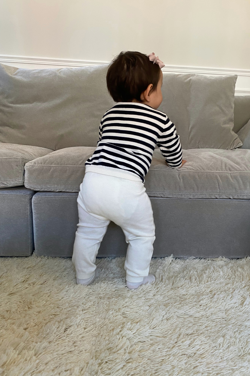 Little O&#39;TAY Alix Pants Solid Pants Off White