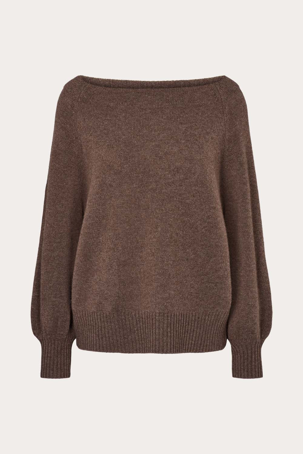 O'TAY Aura Sweater Bluser Murky Brown