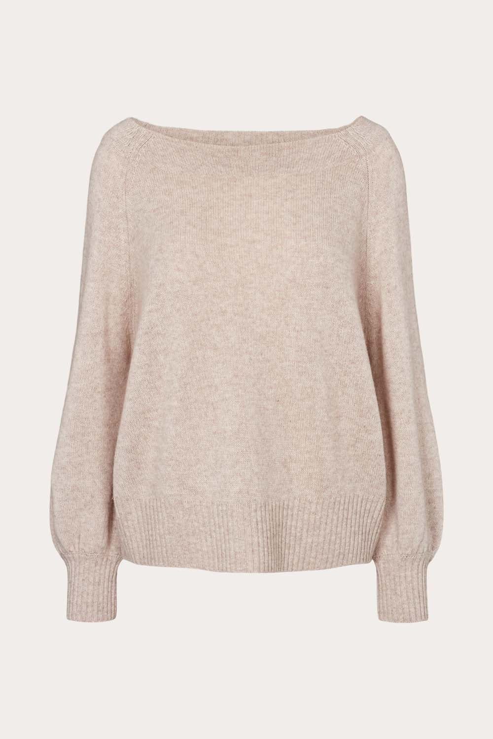 O'TAY Aura Sweater Bluser Sand