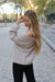 O'TAY Aura Sweater Bluser Sand