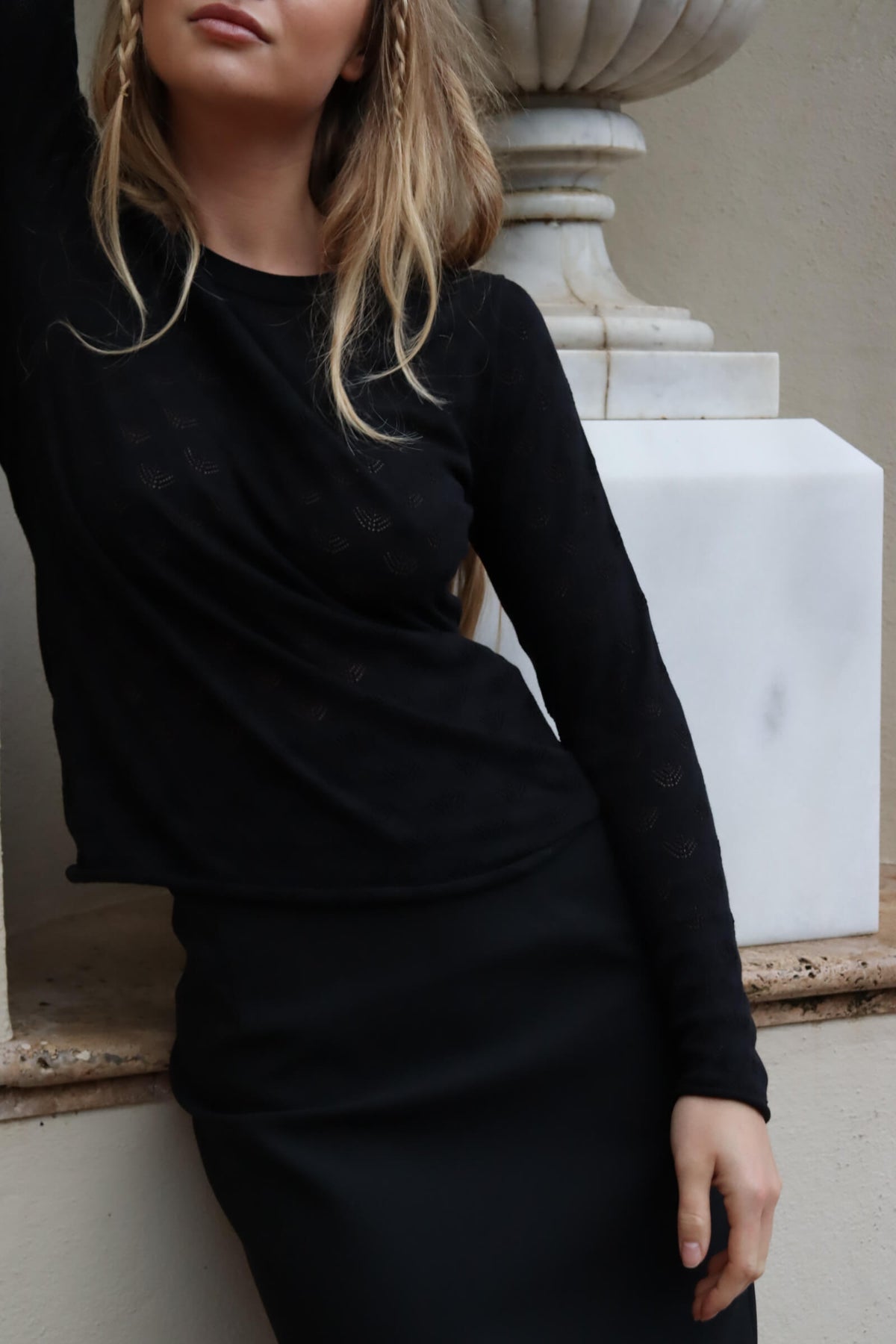 O&#39;TAY Beckie Blouse Bluser Black