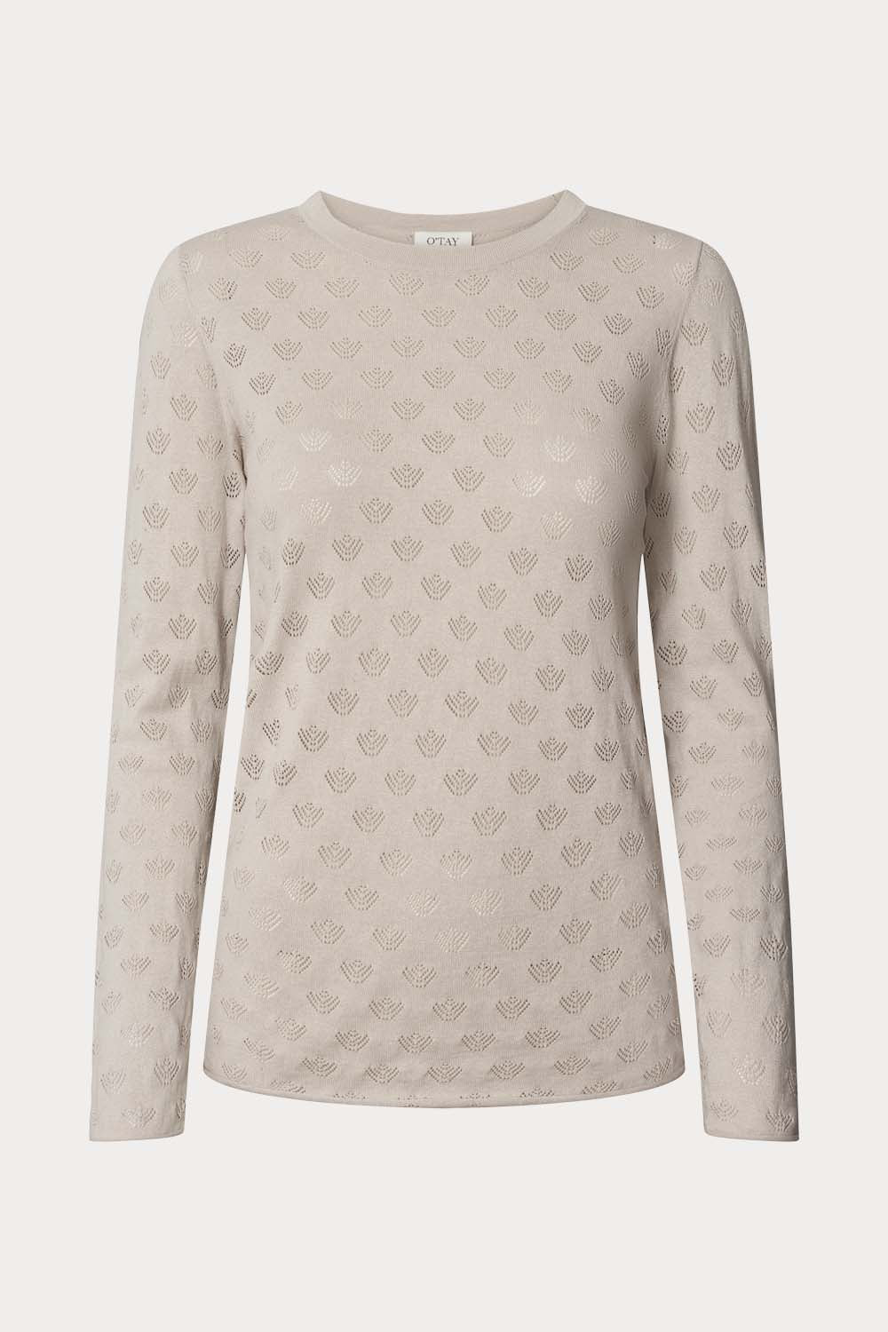 O'TAY Beckie Blouse Bluser Grey