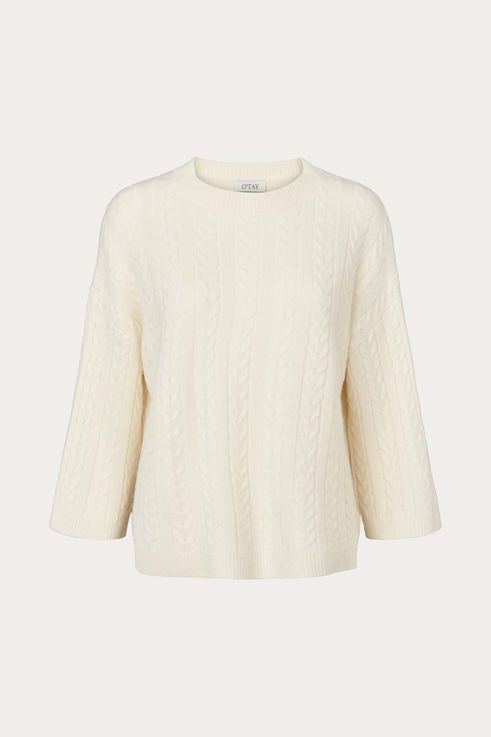O'TAY Berry Sweater Bluser Off White