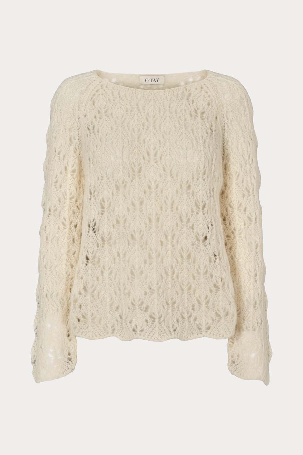 O'TAY Camilla Sweater Bluser Off White