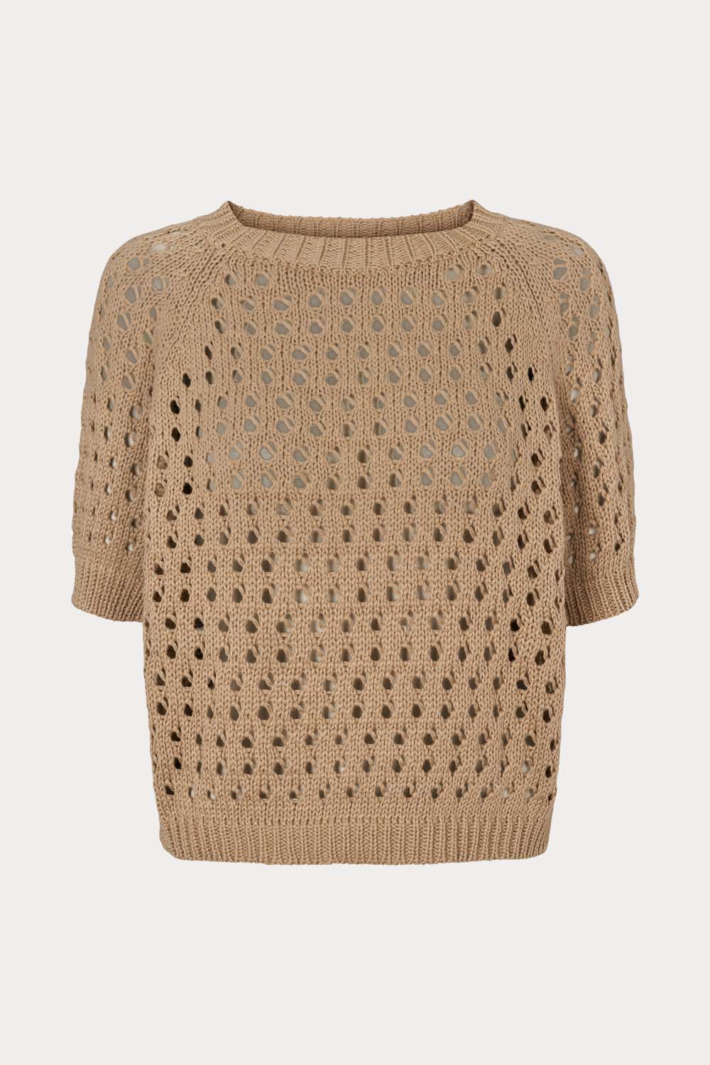 O'TAY Caroline T-Shirt T-Shirts Taupe