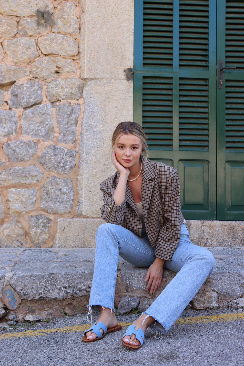 O'TAY Ciara Blazer Blazer Camel