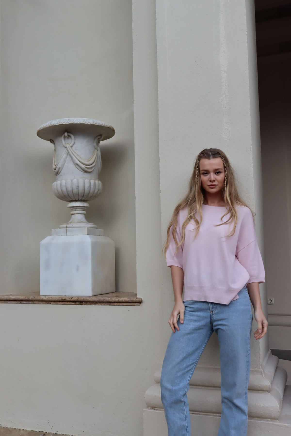 O&#39;TAY Matilda Sweater Bluser Light Rose