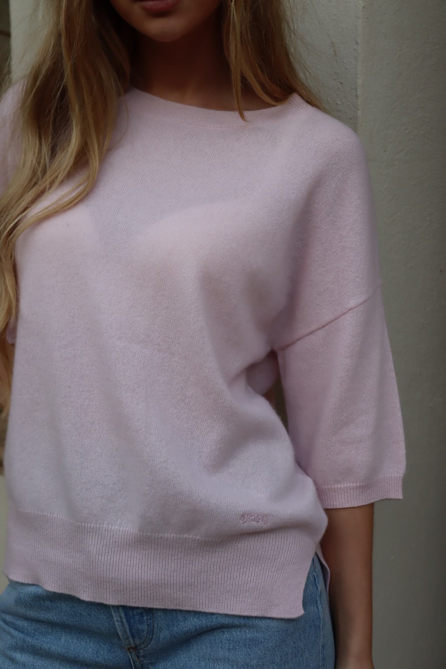 O'TAY Matilda Sweater Bluser Light Rose